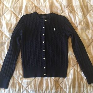 Polo by Ralph Lauren Navy Kids Sweater